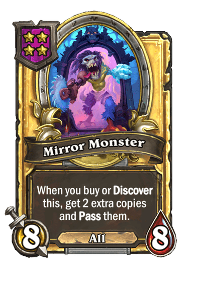 Mirror Monster Hearthstone kártya