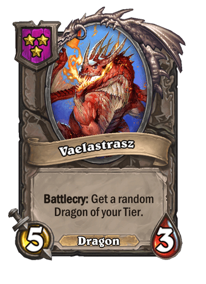 Vaelastrasz Hearthstone kártya