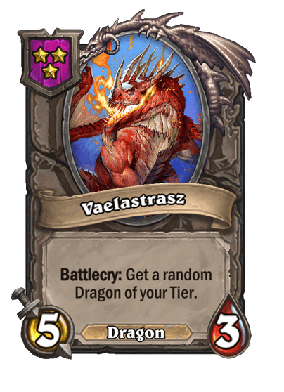 Vaelastrasz Hearthstone kártya