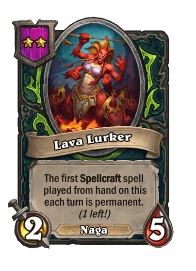 Lava Lurker Hearthstone kártya