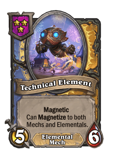 Technical Element Hearthstone kártya