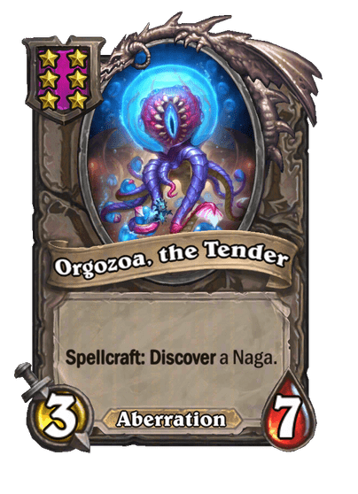 Orgozoa, the Tender Hearthstone kártya