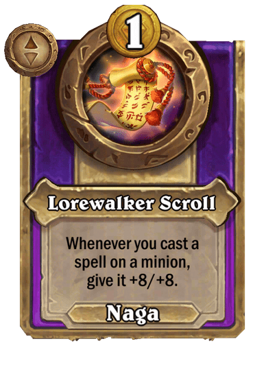 Lorewalker Scroll