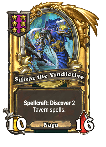 Silivaz the Vindictive Hearthstone kártya