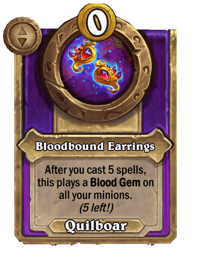 Bloodbound Earrings