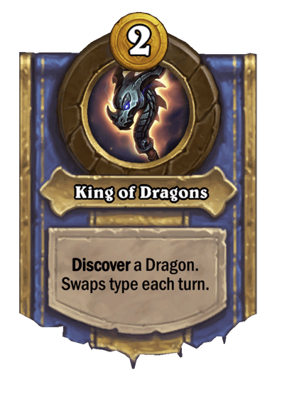 King of Dragons Hearthstone kártya