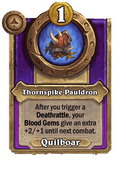 Thornspike Pauldron