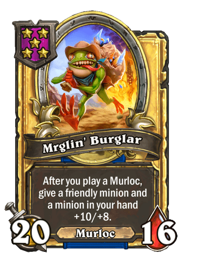 Mrglin' Burglar Hearthstone kártya