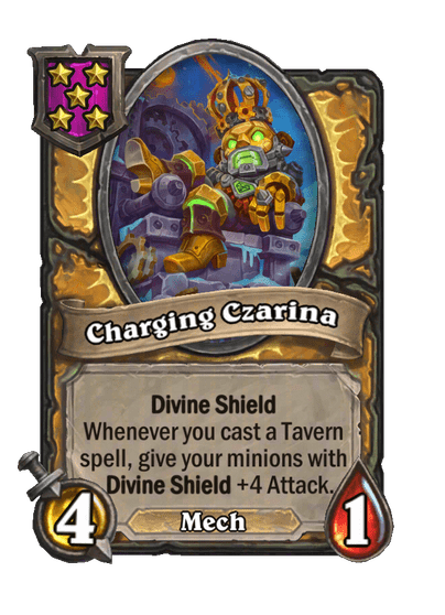 Charging Czarina Hearthstone kártya