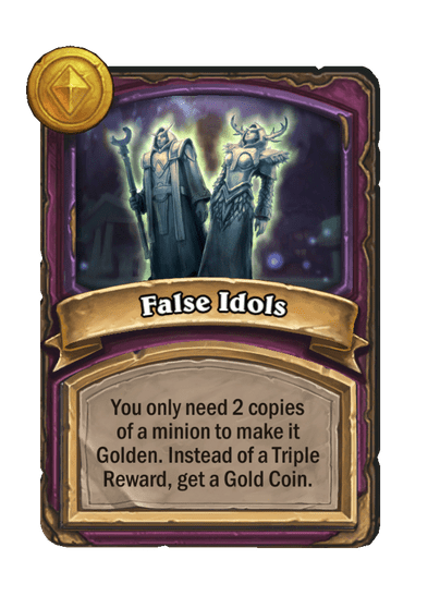 False Idols Hearthstone kártya