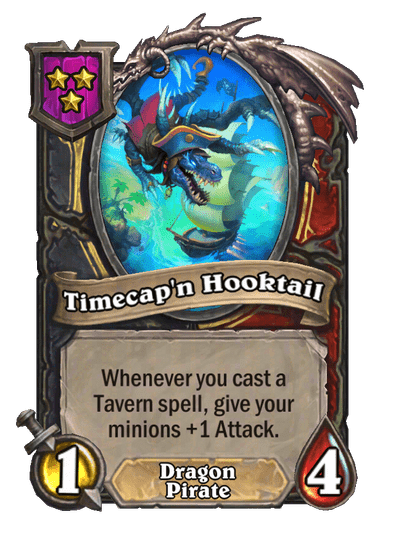 Timecap'n Hooktail Hearthstone kártya