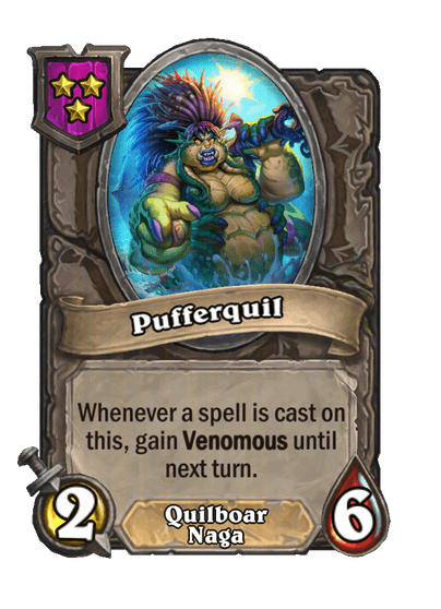 Pufferquil Hearthstone kártya