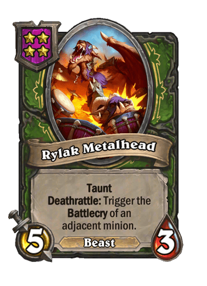 Rylak Metalhead Hearthstone kártya