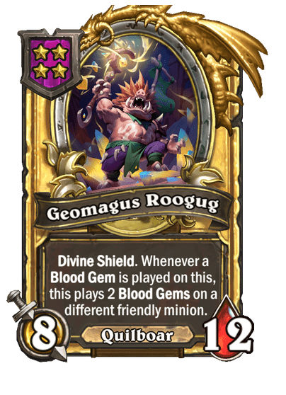 Geomagus Roogug Hearthstone kártya