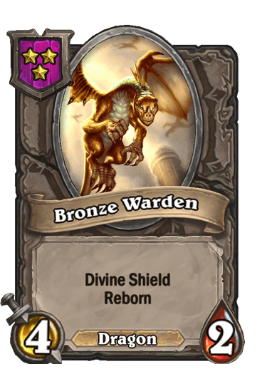 Bronze Warden Hearthstone kártya