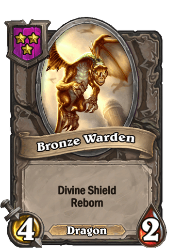 Bronze Warden Hearthstone kártya