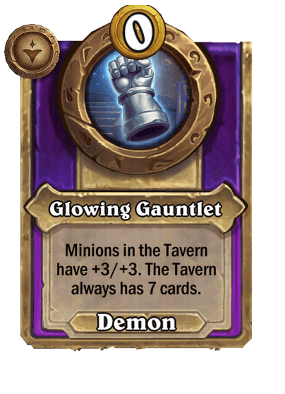 Glowing Gauntlet
