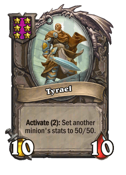 Tyrael Hearthstone kártya