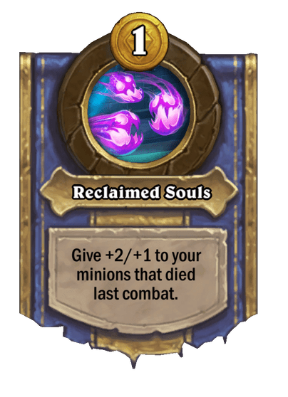 Reclaimed Souls Hearthstone kártya