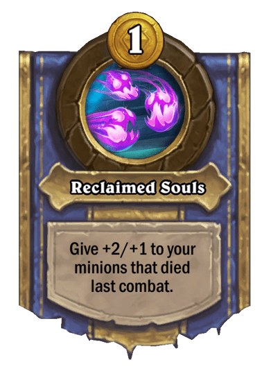 Reclaimed Souls Hearthstone kártya