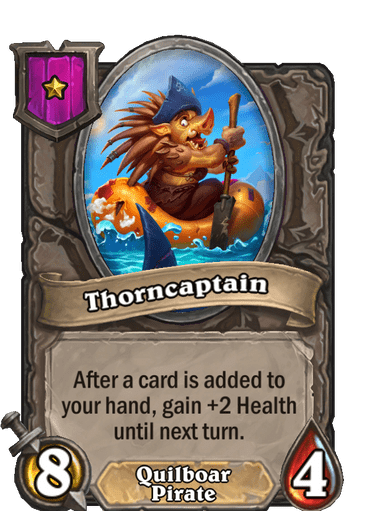Thorncaptain Hearthstone kártya