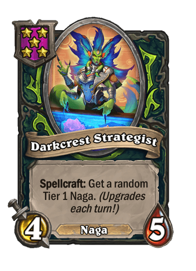 Darkcrest Strategist Hearthstone kártya