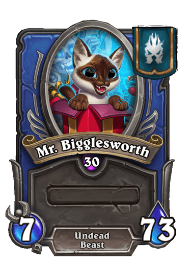 Mr. Bigglesworth Hearthstone kártya