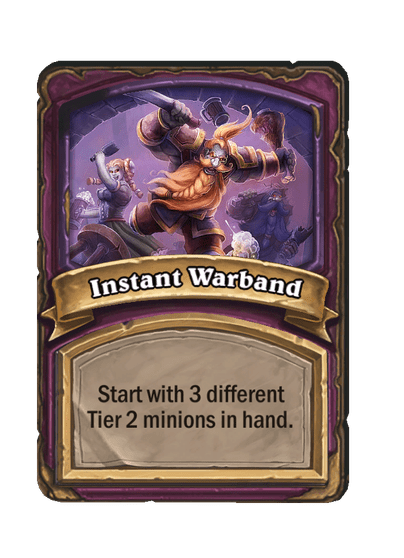 Instant Warband