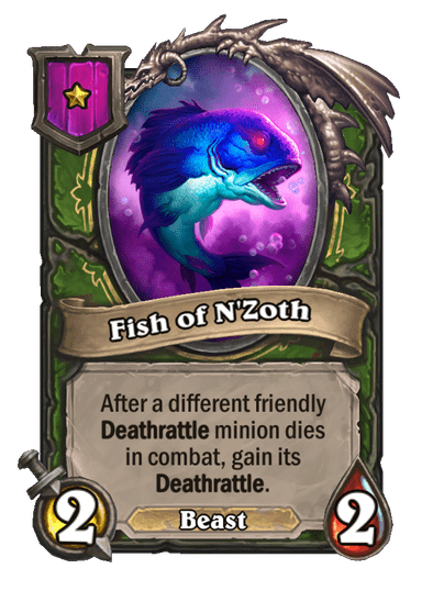 Fish of N'Zoth Hearthstone kártya