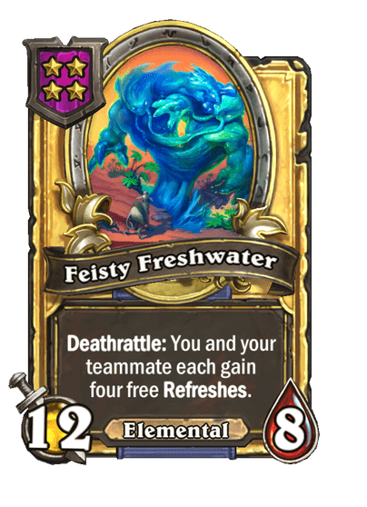 Feisty Freshwater Hearthstone kártya