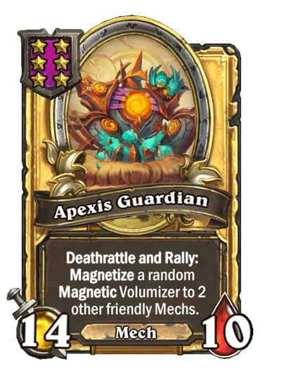 Apexis Guardian Hearthstone kártya