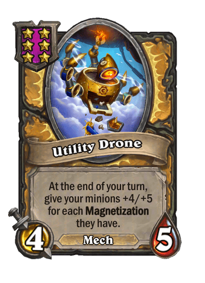 Utility Drone Hearthstone kártya