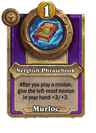 Nerglish Phrasebook