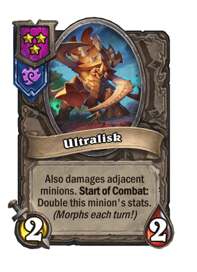Ultralisk Hearthstone kártya