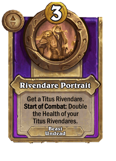 Rivendare Portrait