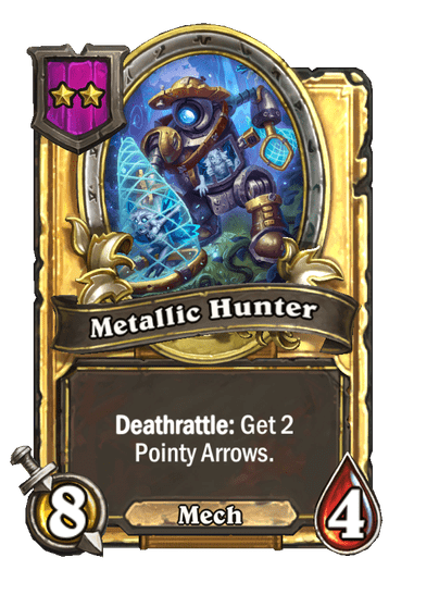 Metallic Hunter Hearthstone kártya