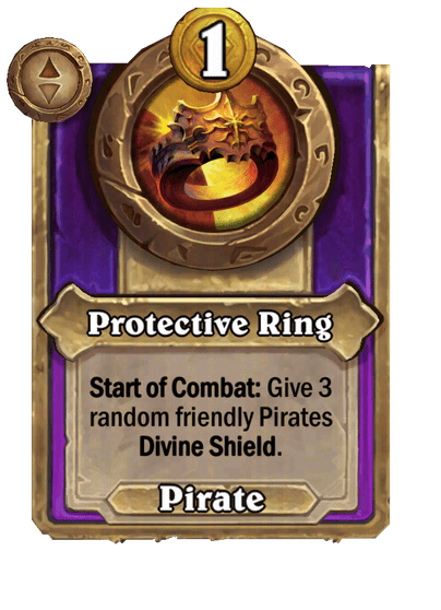 Protective Ring Hearthstone kártya