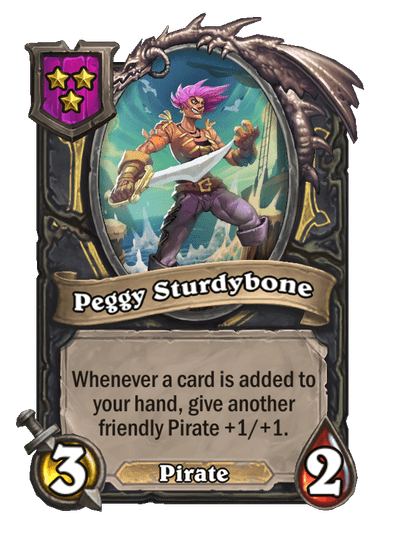 Peggy Sturdybone Hearthstone kártya