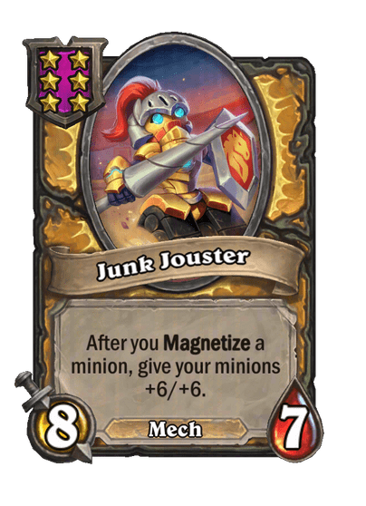 Junk Jouster Hearthstone kártya