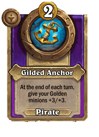Gilded Anchor Hearthstone kártya