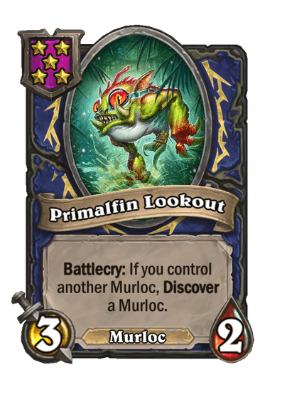 Primalfin Lookout Hearthstone kártya