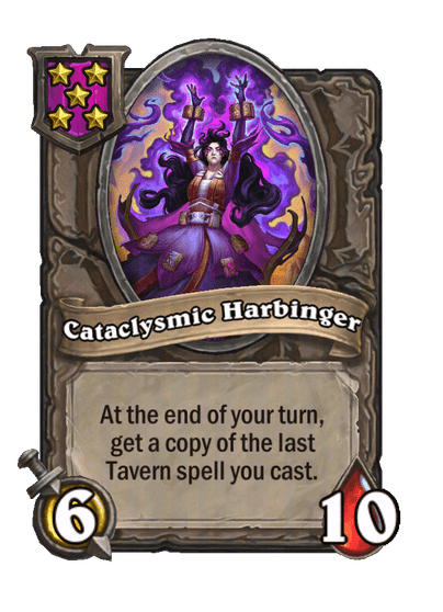 Cataclysmic Harbinger Hearthstone kártya