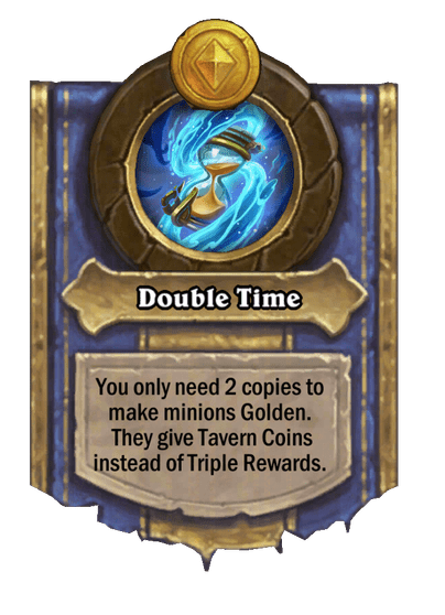 Double Time Hearthstone kártya