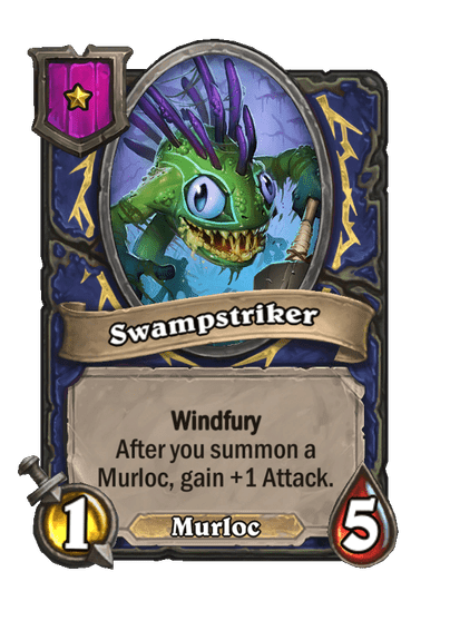 Swampstriker Hearthstone kártya