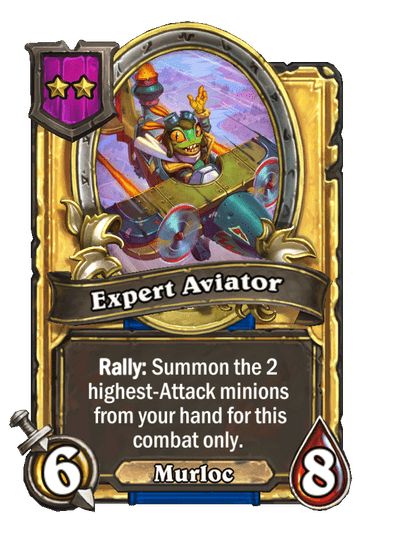 Expert Aviator Hearthstone kártya