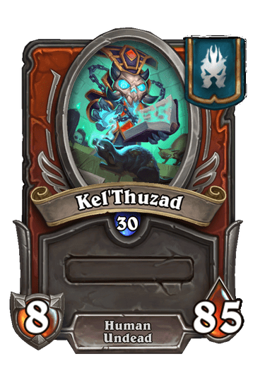 Kel'Thuzad Hearthstone kártya