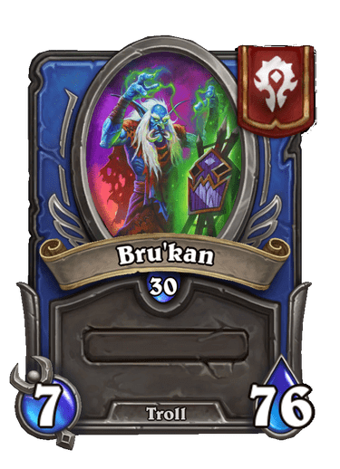 Bru'kan Hearthstone kártya