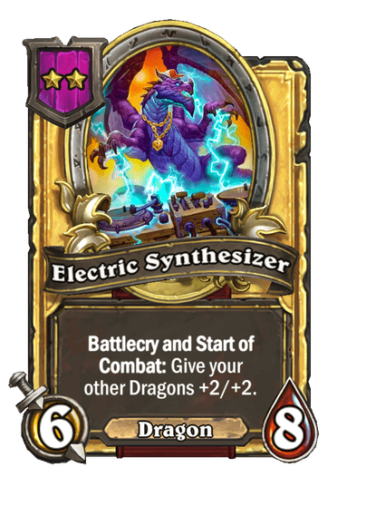 Electric Synthesizer Hearthstone kártya