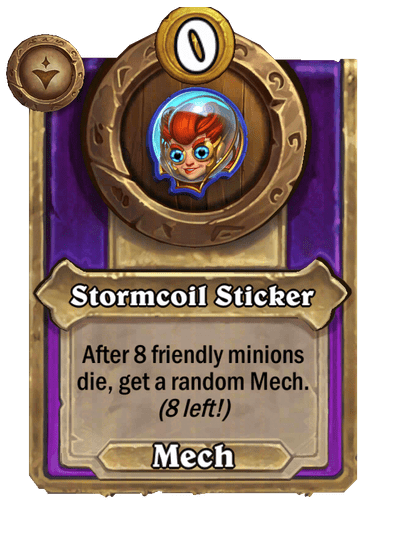 Stormcoil Sticker