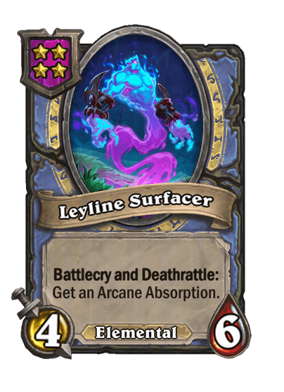 Leyline Surfacer Hearthstone kártya